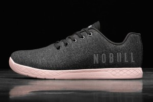 Nobull Sportschuhe Herren Schwarz Rosa | JRCA-25680