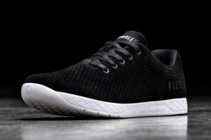Nobull Sportschuhe Herren Schwarz Weiß | PKXH-78026