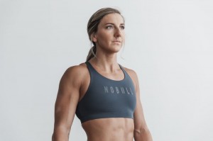 Nobull Swim Top Bademode Damen Dunkelgrau | KMUW-06472