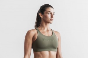 Nobull Swim Top Bademode Damen Grün | AIWE-39467