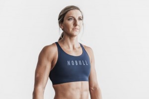Nobull Swim Top Bademode Damen Tiefesnavy | GJYT-39062