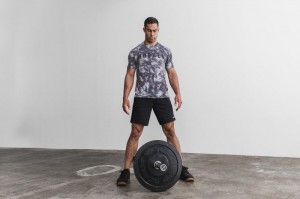 Nobull Tee T-shirts Herren Weiß Schwarz | PXEY-60514