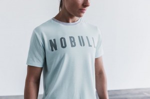 Nobull T-shirts Damen Blau | WGBQ-49281