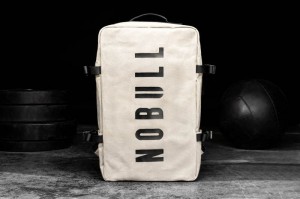Nobull Waxed Canvas Duffleback Taschen Damen Weiß | HVSK-86710