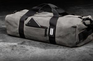 Nobull Waxed Canvas Traditional Duffle Taschen Damen Grau | YZEC-50648